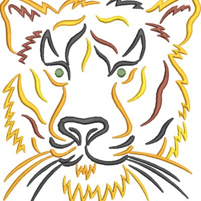 Tiger 18x20cm Thumbnail