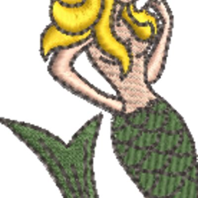 Mermaid 37x64mm Thumbnail