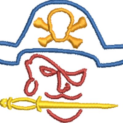 Pirate 76x60mm Thumbnail