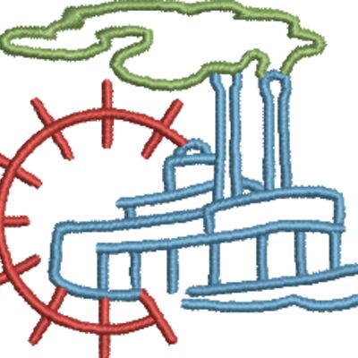 Paddleboat 76x63mm Thumbnail