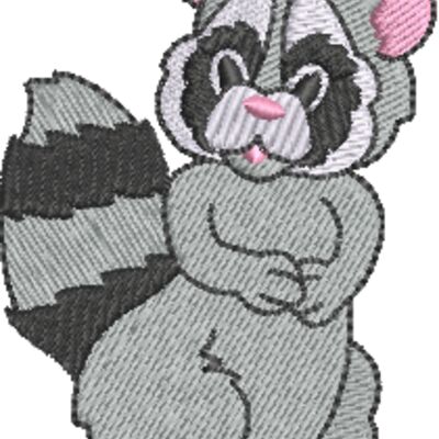 Raccoon 56x76mm Thumbnail