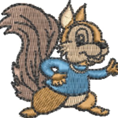 Squirrel 43x41mm Thumbnail