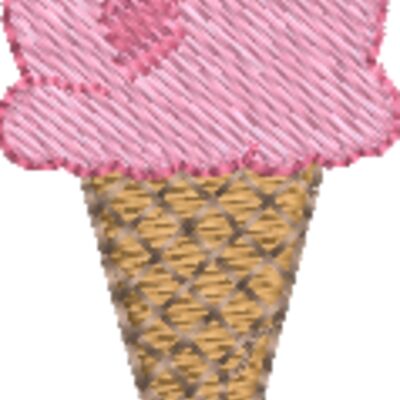 Ice Cream Cone 32x64mm Thumbnail