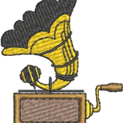 Phonograph 58x63mm Thumbnail